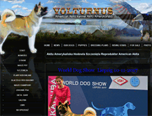 Tablet Screenshot of akita-volturnus.pl